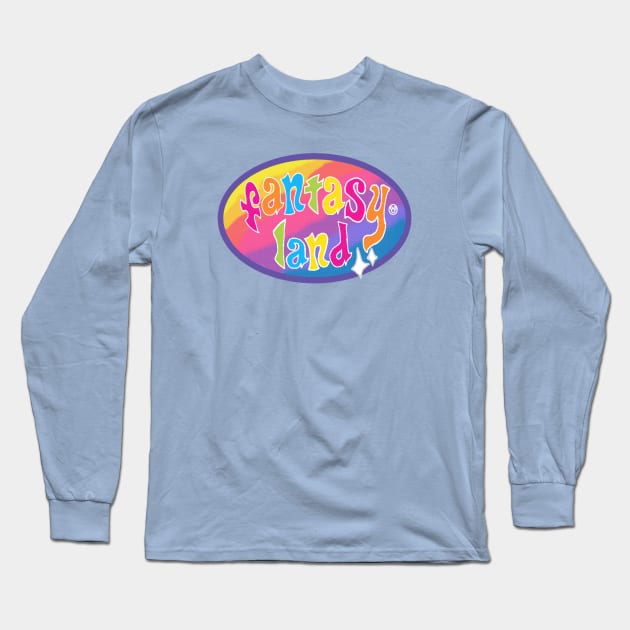 Fantasy Land Long Sleeve T-Shirt by TreyLemons